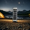 New solar-powered lawn light strip sensor remote control garden light Specification image